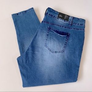 Chic Denim Asha High Rise Crop Jeans Plus Size 24